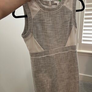 Club Monaco Textured Gray Midi Dress